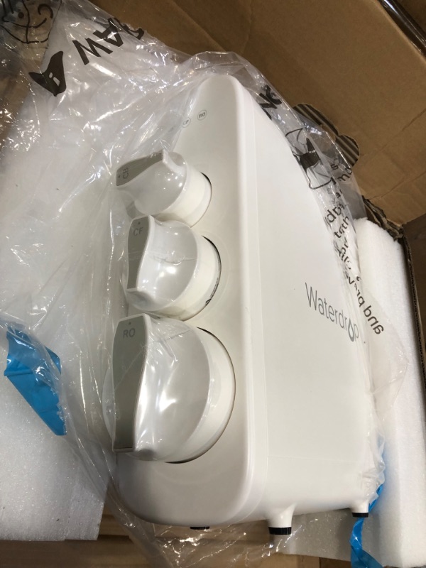 Photo 1 of Waterdrop G3 Reverse Osmosis System, NSF Certified, Tankless RO Water Filter System, Under Sink RO System, TDS Reduction, 400 GPD, Smart LED Faucet, UL Listed Power, FCC Listed, USA Tech G3 400GPD