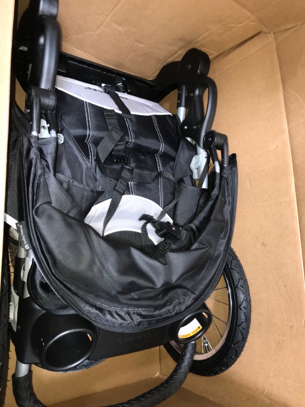 Photo 2 of Baby Trend Expedition Jogger Stroller, Phantom, 50 Pounds