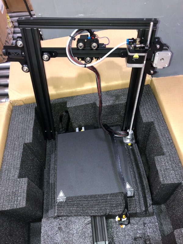 Photo 2 of Official Creality Ender 3 V2 Neo 3D Printer with CR Touch Auto-Leveling Kit, Full-Metal Extruder, PC Spring Steel Platform, 95% Pre-Installed 3D Printers for Beginner, 220×220×250mm