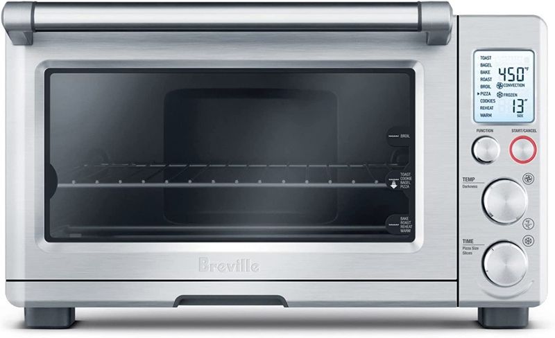 Photo 1 of 
Breville BOV800XL Smart Oven Convection Toaster Oven, Brushed Stainless Steel