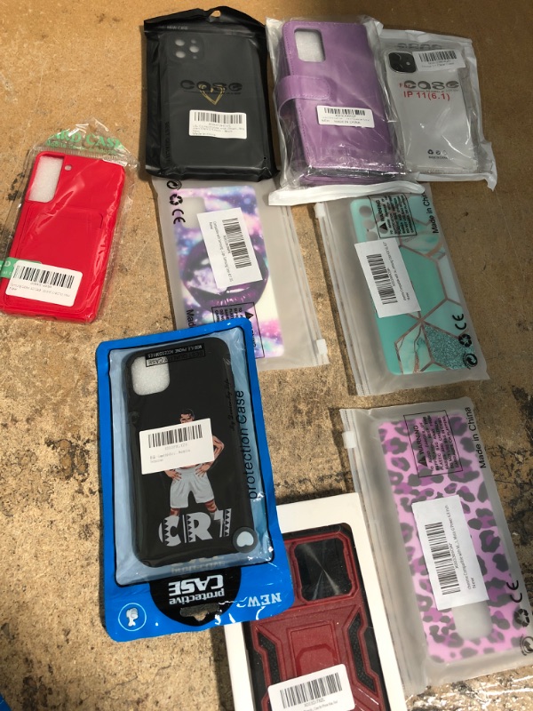 Photo 1 of BUNDLE OF ASSORTED PHONE CASES