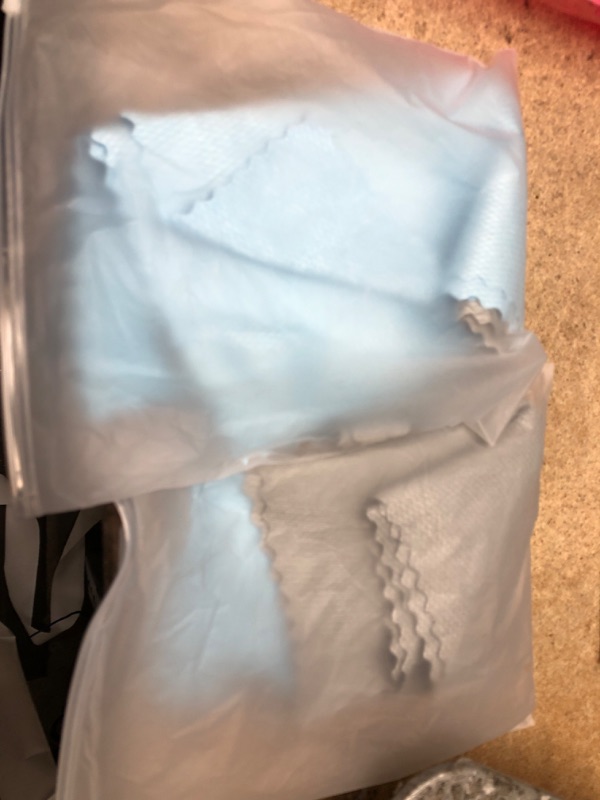 Photo 1 of 2 OF- M&L selection Fish Scale Rag, Dry and Wet, No Terry, Fine and Soft Material, Widely Used in Various Occasions, Suitable for All Daily Household Chores, Car and Ship Cleaning, 10 Pieces, Random Color