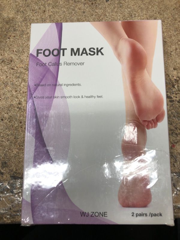 Photo 1 of 2 Pairs Exfoliating Foot Peel, Peeling Away Calluses and Dead Skin Cell, Foot Exfoliation Peeling Mask, Make Your Foot to New Baby Soft Feet in 5-7 Days, for Men and Women