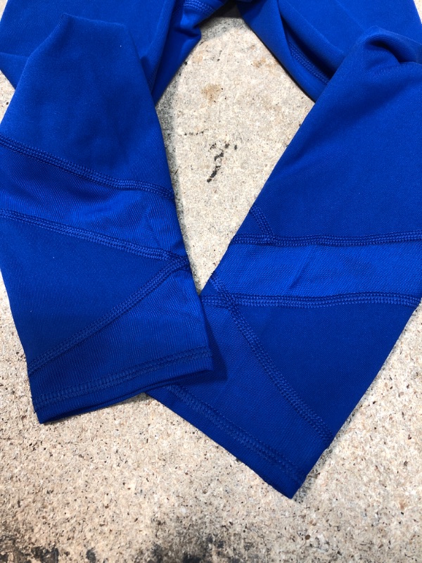 Photo 2 of all in motion mesh pieced crop pants - Blue Size S (6/6X) 