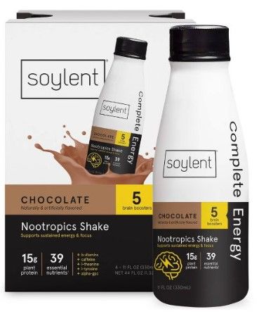 Photo 1 of 3- bb: 05/2023** Soylent Complete Energy Shake - Chocolate - 4pk/11 fl oz


