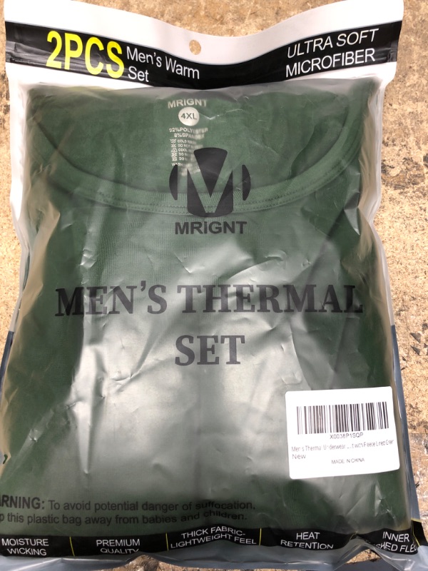 Photo 2 of 
Visit the MRIGNT Store
MRIGNT Men's Thermal Underwear Long Johns Set with Fleece Lined