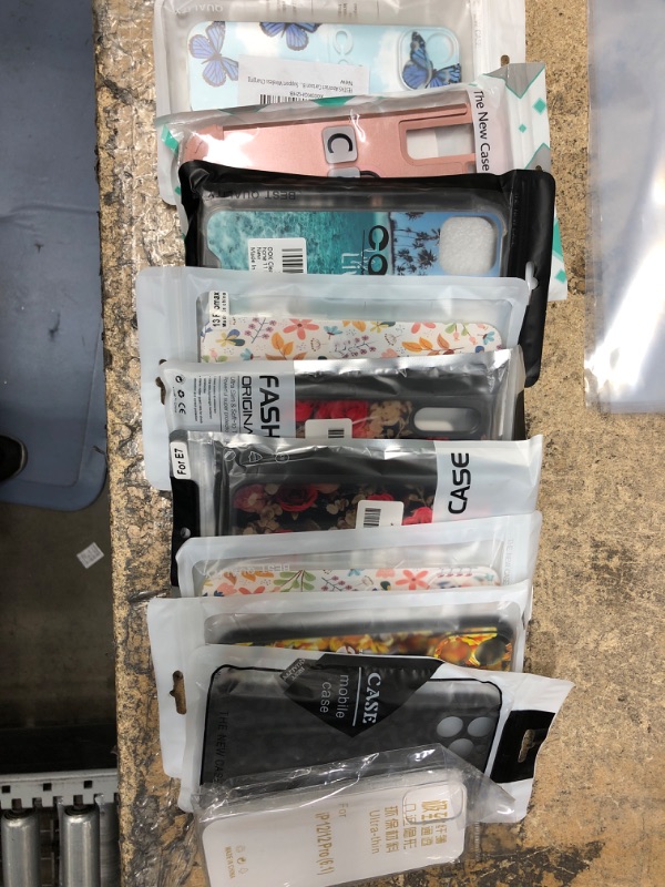 Photo 1 of  10 PACK ASSORTED PHONE CASE BUNDLE