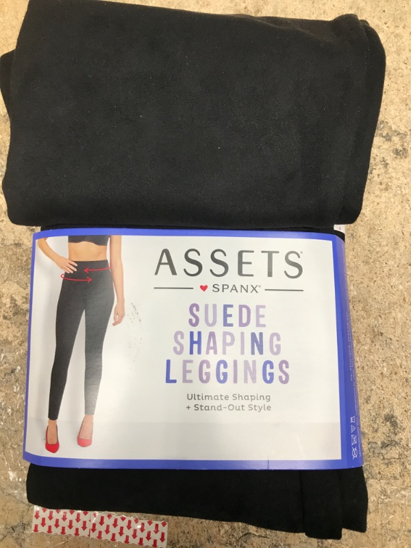 Photo 1 of ASSETS by SPANX Women's suede shaping Leggings XL