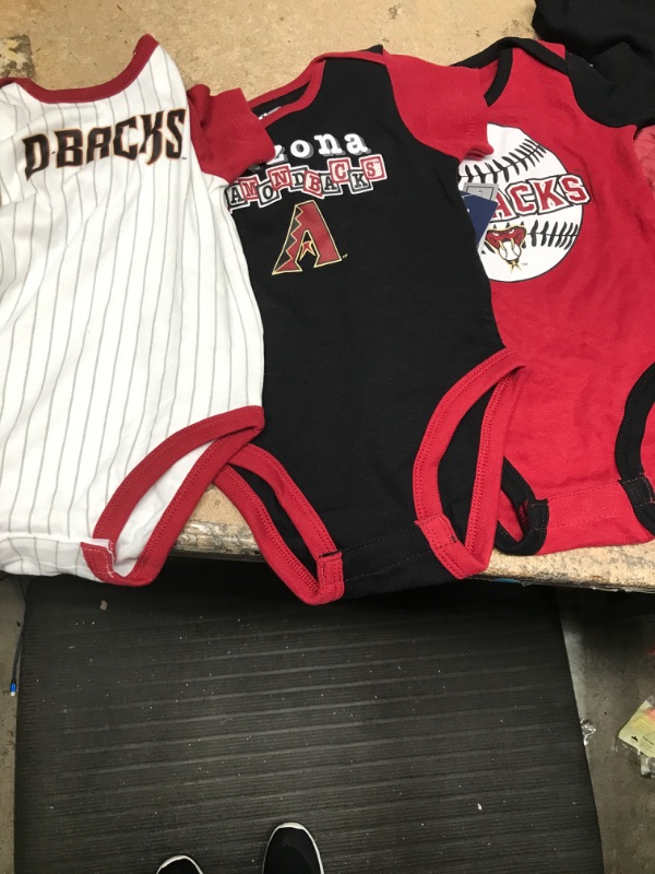 Photo 1 of 
MLB Arizona Diamondbacks Baby Boys' 3pk bodysuit