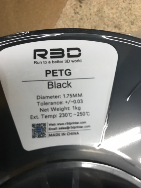 Photo 3 of 3D Printer Filament  Black/White