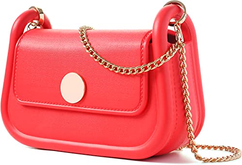 Photo 2 of (BUNDLE OF TWO) Sisstke Crossbody Bags for Women,Evening Bags,Shoulder Handbags Waterproof EVA (RED & BLUE) 
