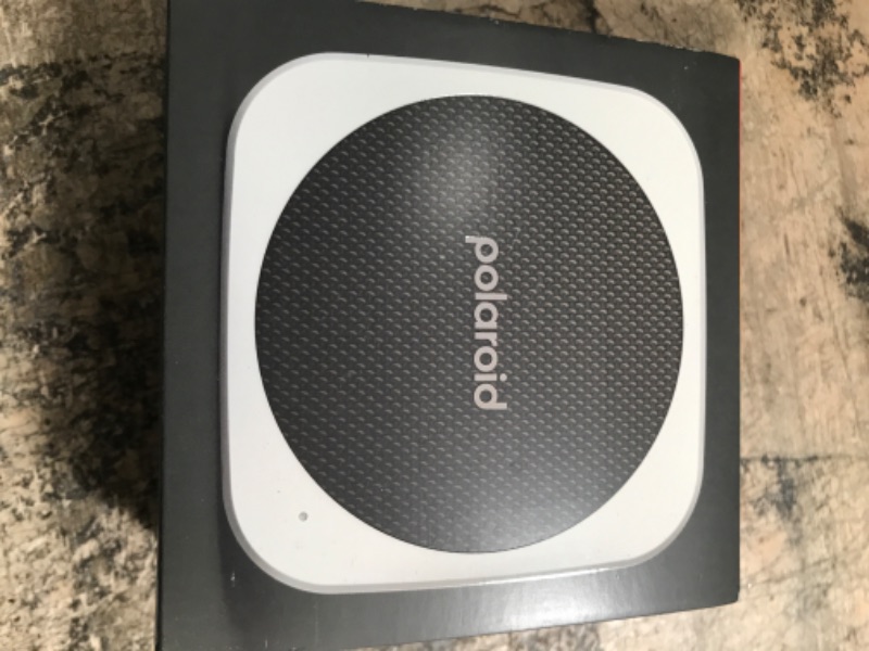 Photo 4 of Polaroid P1 Music Player (Black) - Super Portable Wireless Bluetooth Speaker Rechargeable with IPX5 Waterproof and Dual Stereo Pairing