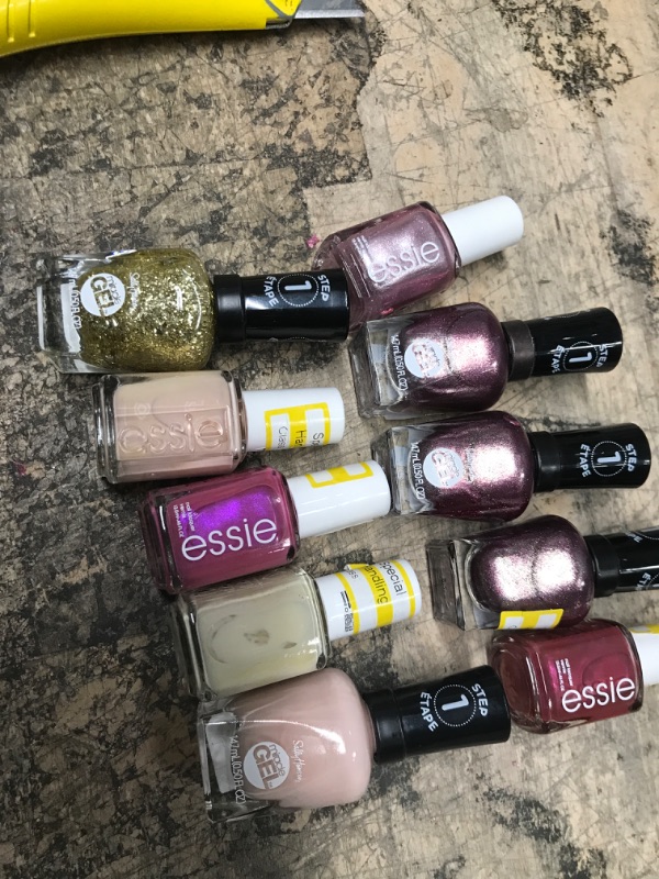 Photo 12 of 10 PCS NAIL POLISH BUNDLE GLITTER