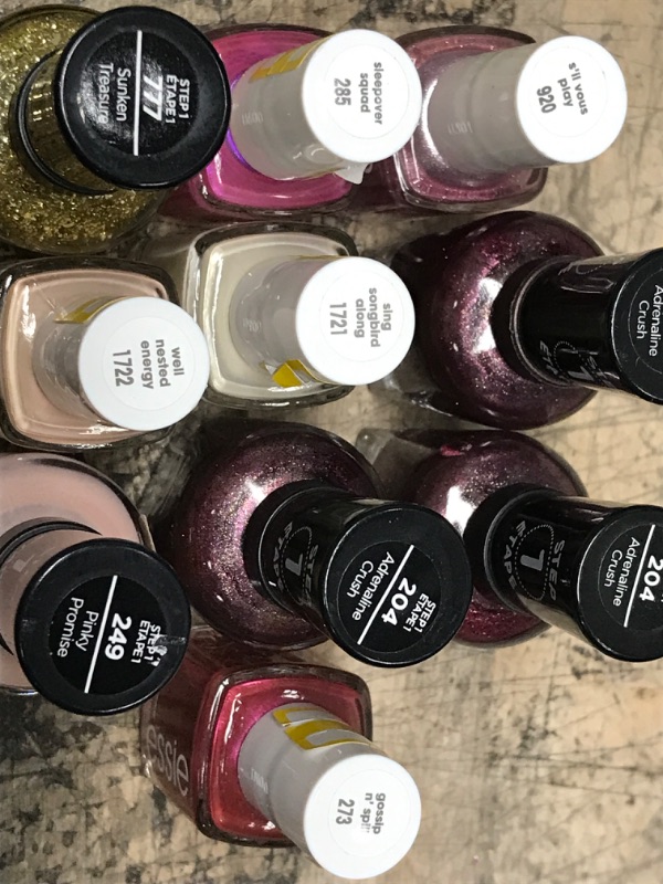 Photo 13 of 10 PCS NAIL POLISH BUNDLE GLITTER