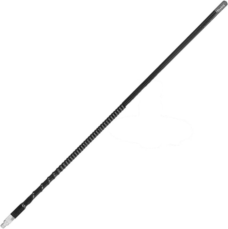Photo 1 of FIRESTIK - FS4-B 4 Foot Heavy Duty 900 WATT TOP Loaded 5/8 Wave CB Antenna with 3/8"X24" Threaded Base in Black