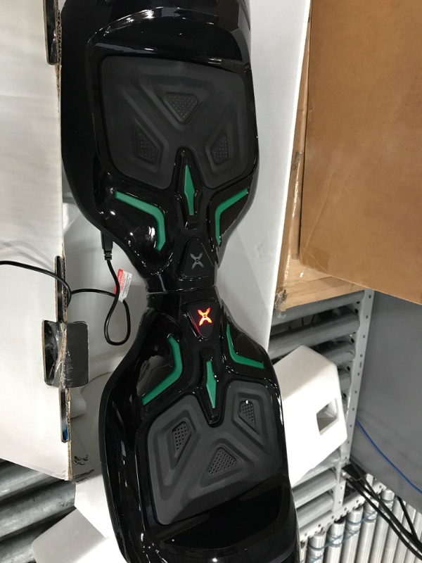 Photo 3 of Hover-1 Superfly Electric Hoverboard, 7MPH Top Speed, 6 Mile Range, Long Lasting Li-Ion Battery, 5HR Full Charge, Built-In Bluetooth Speaker, Rider Modes: Beginner to Expert, Black