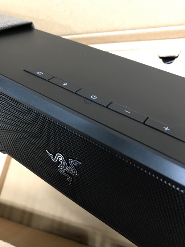 Photo 3 of Razer Leviathan V2: Multi-Driver PC Gaming Soundbar with Subwoofer - THX Spatial Audio - Compact Design - Chroma RGB - Bluetooth 5.2 - for PC, Desktop/Laptop, Smartphones, Tablets & Nintendo Switch