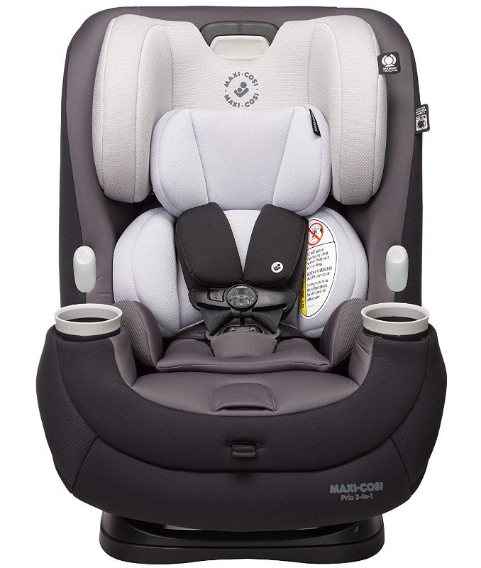 Photo 1 of 
Maxi-Cosi Pria All-in-One Convertible Car Seat, rear-facing, from 4-40 pounds; forward-facing to 65 pounds; and up to 100 pounds in booster mode, Blackened...
Color:Blackened Pearl