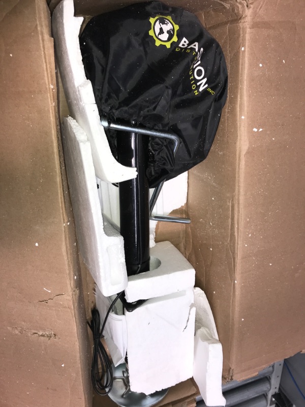 Photo 2 of Bastion Electric Power Tongue Jack with Cover | Electric or Manual Operation | 3500LB A-Frame Capacity | 12V | Front LED | Trailers, Campers, RVs & Boats