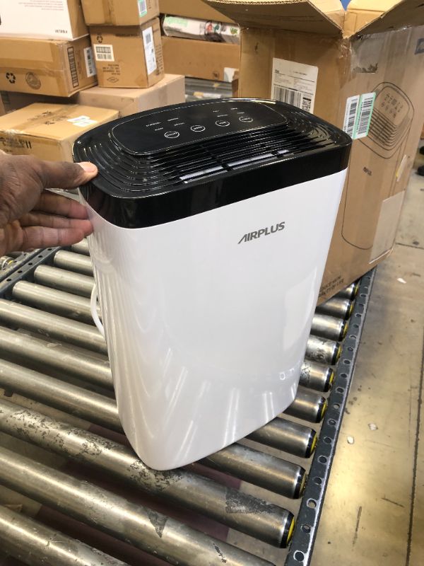 Photo 2 of AIRPLUS 2,000 Sq. Ft 30 Pints Dehumidifier for Home and Basements with Drain Hose(AP1907) 30 Pints A-Rounded