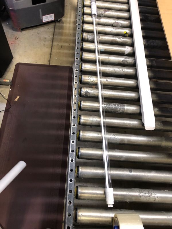 Photo 1 of Sunco Lighting T8 LED 4FT Tube Light Bulbs Ballast Bypass Fluorescent Replacement, 6000K Daylight Deluxe, 15W, Clear Cover, Retrofit, Single Ended Power (SEP), Commercial Grade – UL