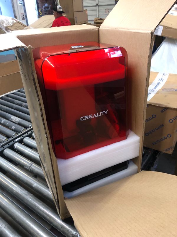 Photo 1 of Creality Resin 3D Printer Halot-Lite 8.9" Monochrome LCD Screen UV 4K Resin 3D Printers with High-Precision Integral Light Fast Printing WiFi Control Easy Slicing, Larger Print Size 7.55x4.72x7.87in Halot Lite