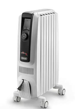 Photo 1 of 1500-Watt 5120 BTU Electric Oil Filled Radiator Space Heater Quiet Full Room Comfort
