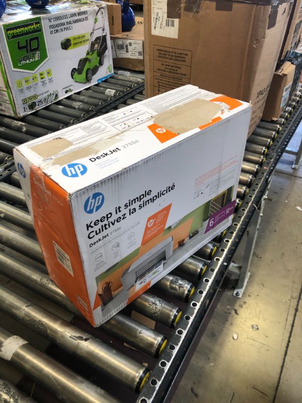 Photo 2 of HP DeskJet 2755e Wireless Color All-in-One Printer