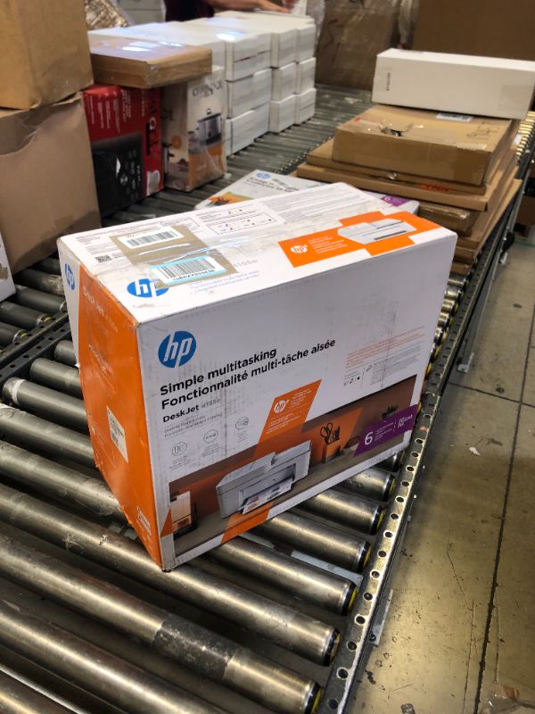 Photo 4 of HP DeskJet 4155e Wireless Color All-in-One Printer & 67XL Tri-Color High-Yield Ink Cartridge | 3YM58AN & 67XL Black High-Yield Ink Cartridge | 3YM57AN Printer + Tri-color Ink + Black Ink