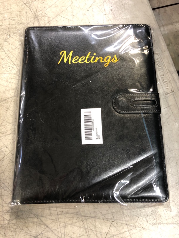 Photo 2 of Meeting Notebook for Work ,Work Planner,Project Management Notebook,Office/ Business Meeting Notes for Men & Women to Professionally Manage Business Projects,200Page (100Sheet,8.4”x10.8”)
