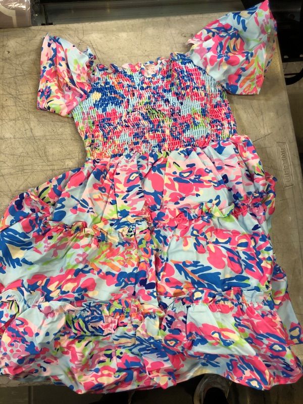 Photo 1 of girls floral dress- size- small 