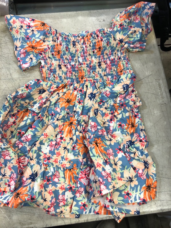 Photo 1 of girls floral dress- size small 