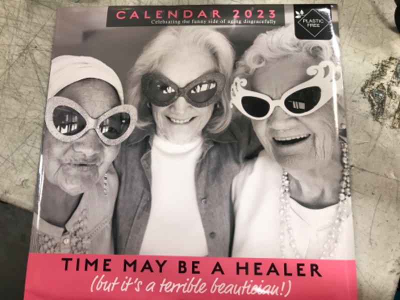 Photo 2 of 2023 Wrinklies Wit Square Hanging Wall Calendar - No Plastic - 12" x 12" Planner, Funny, Humorous, Organizer, Home, Family, Schedule, Agenda, Gift