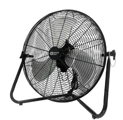 Photo 1 of Commercial Electric 20 in. 3-Speed High Velocity Floor Fan