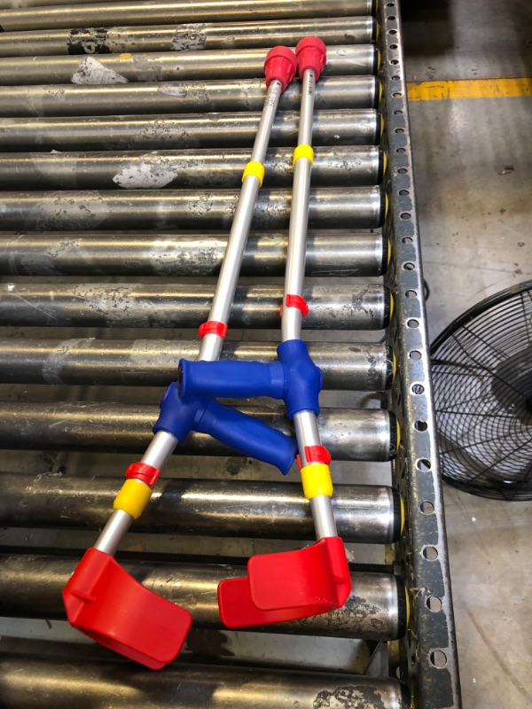 Photo 1 of Pepe - Forearm Crutches for Kids (x2 Units), Kids Crutches, Colored Crutches, Child Crutches Adjustable, Pediatric Crutches, Crutches Girls and Boys, Arm Crutches Forearm - Made in Europe