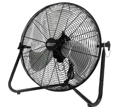 Photo 1 of 20 in. 3-Speed High Velocity Floor Fan
