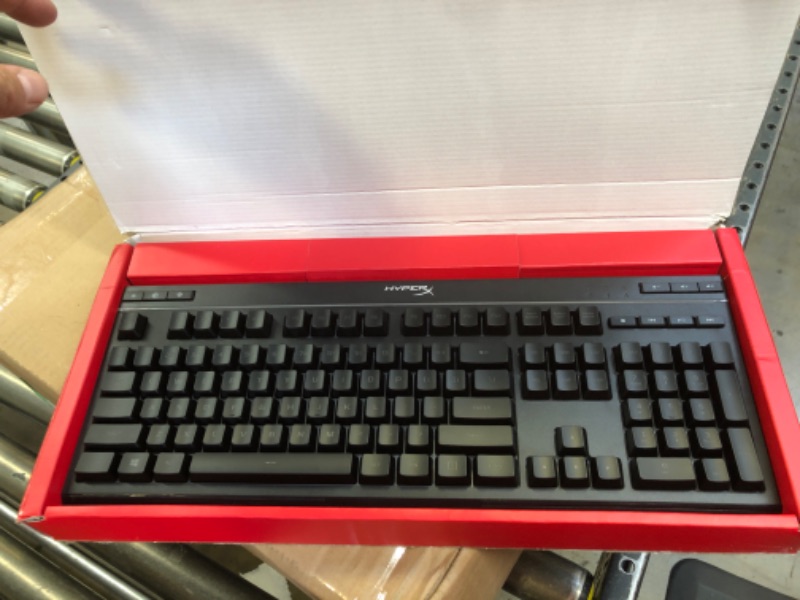 Photo 2 of HyperX Alloy Core RGB – Membrane Gaming Keyboard, Comfortable Quiet Silent Keys with RGB LED Lighting Effects, Spill Resistant, Dedicated Media Keys, Compatible with Windows 10/8.1/8/7 – Black