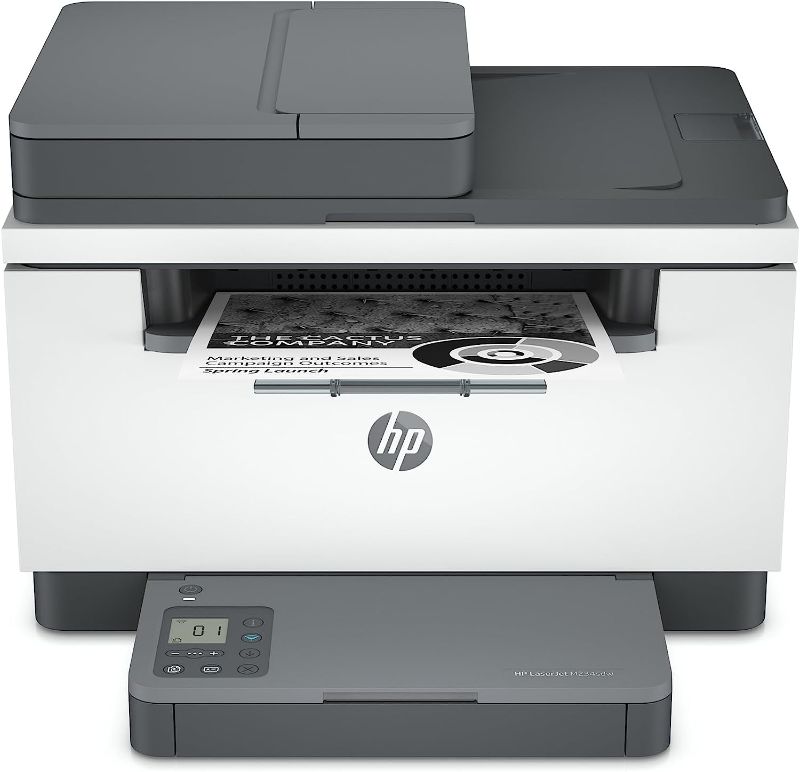 Photo 1 of HP LaserJet MFP M234sdw Wireless Monochrome All-in-One Printer with built-in Ethernet & fast 2-sided printing (6GX01F),Gray
