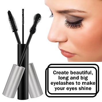 Photo 1 of 3 Different Classic Everyday Mascaras, Volume and Length,Long Lasting,Waterproof?[3-in-1] Mascara *3; Black  2 PACK