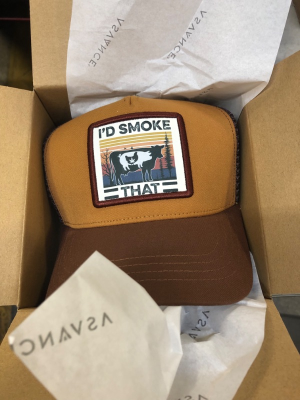 Photo 1 of asvance premium id smoke that farm hat