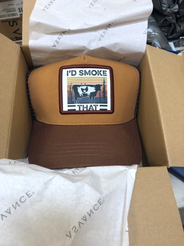 Photo 1 of asvance premium id smoke that farm hat