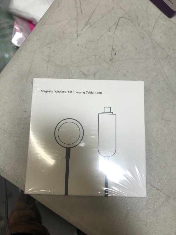 Photo 1 of magnetic wireless usb c charging cable cord 4.9ft