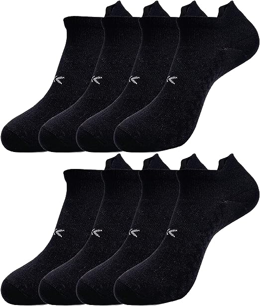 Photo 1 of FESIMNUCV socks for men and Women 4/7Pairs?Low Cut Compression Running Sock with Ankle Support - SIZE L/XL