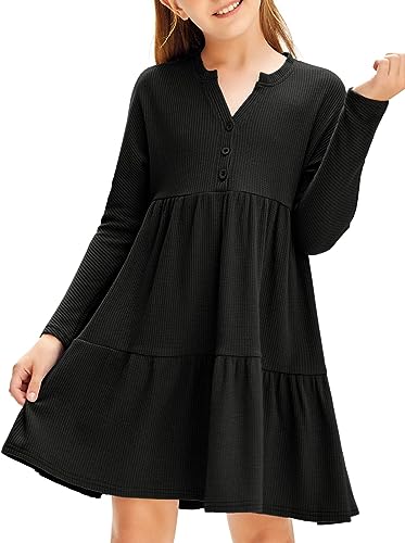 Photo 1 of GIRLS LONG SLEEVE MID DRESS (SIZE 12)