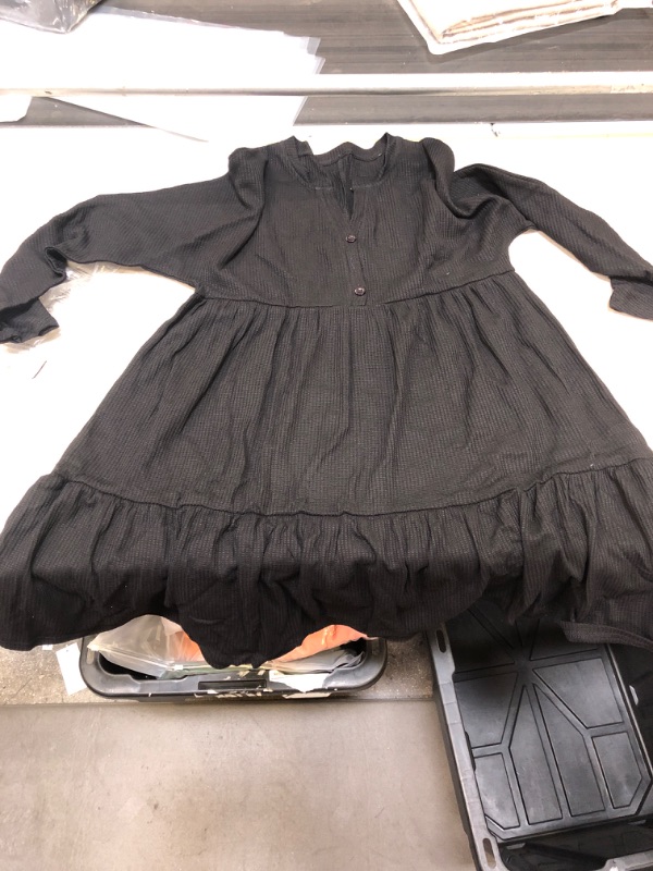 Photo 2 of GIRLS LONG SLEEVE MID DRESS (SIZE 12)