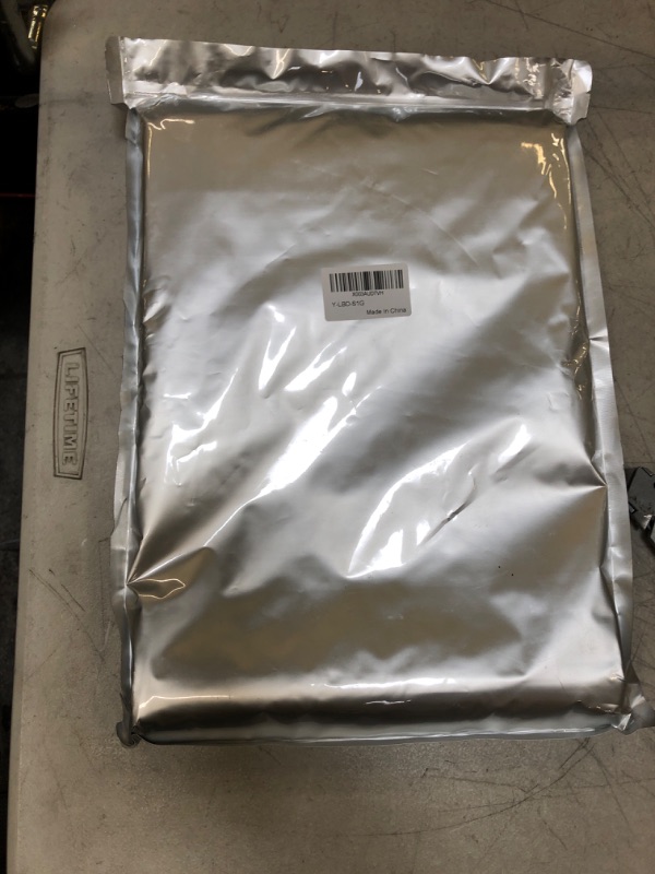 Photo 1 of 1 Gallon Mylar Bags for Food Storage with Oxygen Absorbers 300cc and Labels, Stand Up Zipper Pouches Reusable Heat Sealable Mylar Bags Vacuum Sealer for Long Term Food Storage (10"x14", 8.7 Mil, 40 Pack) 40 Packs
