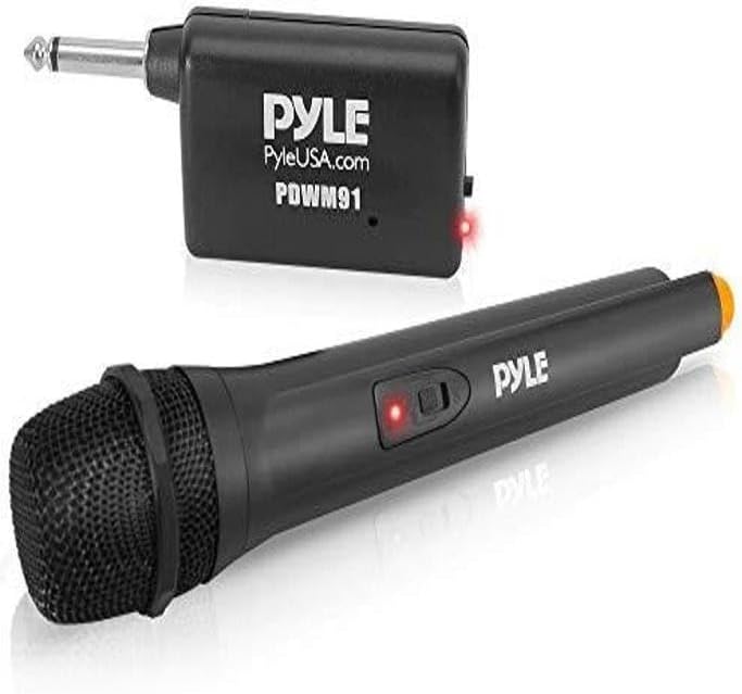 Photo 1 of Pyle Portable VHF Wireless Microphone System 