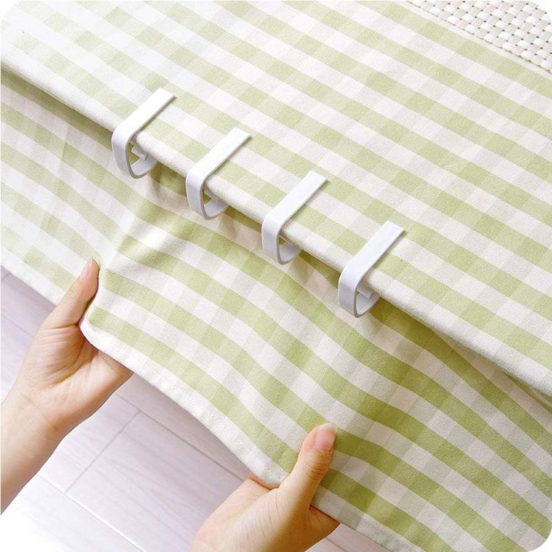 Photo 1 of 8pcs--Panykoo Plastic Tablecloth Clip, Used for Restaurant Banquet Wedding Graduation Party and Outdoor Picnic Table Cloth Fixing (8 PCS) 