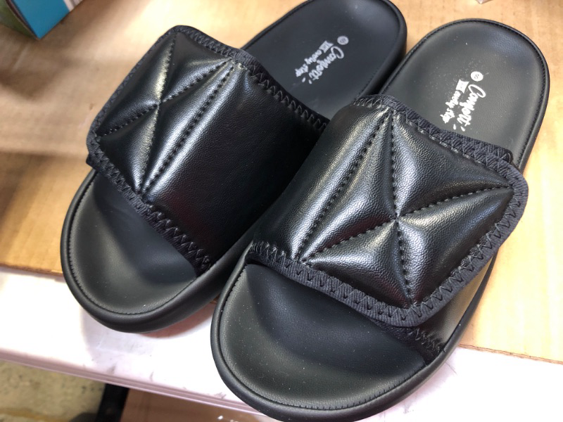 Photo 2 of 8---Ortho+rest Women Comfortable Walking Sandals Orthopedic Slides Sandals Orthotic Sandals With Arch Support
