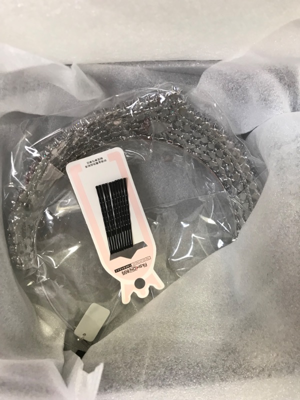 Photo 1 of Aoligrace Luxury Full Zirconia Wedding Crowns and Tiaras for Women Handcrafted CZ Bridal Headwear Arabic Prom Party Headpiece